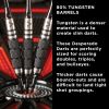 Viper Desperado 80% Tungsten Iron Cross Soft Tip Darts 3 Knurled Rings
