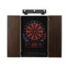 Viper 800 Electronic Dartboard, Metropolitan Espresso Cabinet & Shadow Buster Dartboard Light Bundle