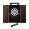 Viper Showdown Electronic Dartboard, Metropolitan Espresso Cabinet, Dart Mat & Shadow Buster Dartboard Light Bundle