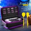 Casemaster Plazma Plus Dart Case with Amethyst Zipper and Phone Pocket