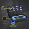 Casemaster Plazma Dart Case with Sapphire Zipper