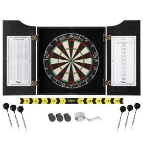 Viper Hudson Dartboard Cabinet and Slash Sisal Dartboard