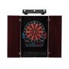 Viper Orion Electronic Dartboard, Metropolitan Mahogany Cabinet & Shadow Buster Dartboard Light Bundle