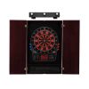 Viper 800 Electronic Dartboard, Metropolitan Mahogany Cabinet & Shadow Buster Dartboard Light Bundle