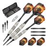 Viper Neptune Electronic Dartboard, "The Bull Starts Here" Throw Line Marker, Blazer 16g Soft Tip Darts, Dart Tip Remover Tool & Tufflex II Dart Tips