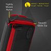 Casemaster Plazma Plus Dart Case with Ruby Zipper and Phone Pocket