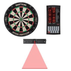 Viper Shot King Bristle Dartboard, Viper ProScore, and Throw Line Light
