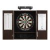 Viper Shot King Sisal Dartboard, Metropolitan Espresso Cabinet & Shadow Buster Dartboard Lights
