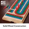 Mainstreet Classics Wooden Barony Cribbage Board