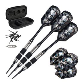 Viper Desperado 80% Tungsten Death Mark Soft Tip Darts 2 Knurled Rings