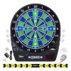 FatCat Cam Illuminated Electronic Dartboard, 15.5" Regulation Target Cabinet