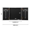 Viper Hideaway Cabinet with Coiled Paper Dartboard & "The Bull Starts Here" Throw Line Marker