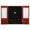 Viper Razorback Sisal Dartboard, Metropolitan Cinnamon Cabinet, Shadow Buster Dartboard Lights & Throw Line Light Marker