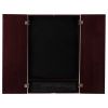 Viper 797 Electronic Dartboard, Metropolitan Mahogany Cabinet, Dart Mat & Shadow Buster Dartboard Light Bundle