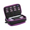 Casemaster Plazma Plus Dart Case with Amethyst Zipper and Phone Pocket