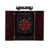 Viper Solar Blast Electronic Dartboard, Metropolitan Mahogany Cabinet & Shadow Buster Dartboard Lights