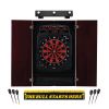 Viper Solar Blast Electronic Dartboard, Metropolitan Mahogany Cabinet, "The Bull Starts Here" Throw Line Marker & Shadow Buster Dartboard Lights