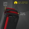 Casemaster Plazma Pro Dart Case with Ruby Zipper and Phone Pocket