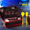 Casemaster Plazma Pro Dart Case with Ruby Zipper and Phone Pocket