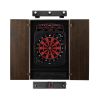 Viper Solar Blast Electronic Dartboard, Metropolitan Espresso Cabinet, Throw Line Light & Shadow Buster Dartboard Light Bundle