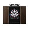 Viper Showdown Electronic Dartboard, Metropolitan Espresso Cabinet & Shadow Buster Dartboard Light Bundle