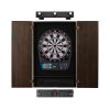 Viper 787 Electronic Dartboard, Metropolitan Espresso Cabinet, Throw Line Light & Shadow Buster Dartboard Light Bundle