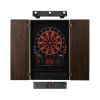 Viper 800 Electronic Dartboard, Metropolitan Espresso Cabinet, Throw Line Light & Shadow Buster Dartboard Light Bundle