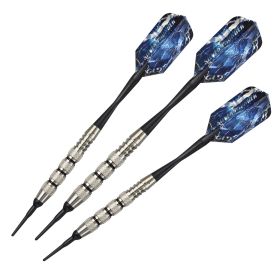 Viper Silver Thunder Soft Tip Darts 4 Knurled Rings