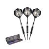 Elkadart Lone Wolf Soft Tip Darts Silver With Knurling 14 Grams