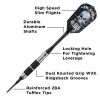 Viper Desperado 80% Tungsten Death Mark Soft Tip Darts 2 Knurled Rings