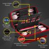 Casemaster Plazma Pro Dart Case with Ruby Zipper and Phone Pocket