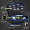 Casemaster Plazma Plus Dart Case with Sapphire Zipper and Phone Pocket