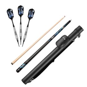 Viper Underground Rock & Roll Soft Tip Darts, Viper Underground Rock & Roll Cue, and Casemaster Q-Vault Supreme Cue Case