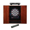 Viper 777 Electronic Dartboard, Metropolitan Cinnamon Cabinet, Dart Mat & Shadow Buster Dartboard Light