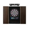 Viper 787 Electronic Dartboard, Metropolitan Espresso Cabinet & Shadow Buster Dartboard Light Bundle