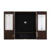 Viper Espresso Metropolitan Steel Tip Cabinet, Viper Razorback Sisal Dartboard, Viper Underground Raven Steel Tip Darts, and Viper Vinyl Dart Mat