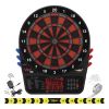 Viper 800 Electronic Dartboard, Metropolitan Mahogany Cabinet & Shadow Buster Dartboard Light Bundle