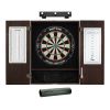 Viper Shot King Sisal Dartboard, Metropolitan Espresso Cabinet, Shadow Buster Dartboard Lights & Padded Dart Mat