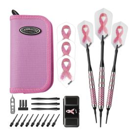 Fat Cat Lady Soft Tip Darts and Casemaster Deluxe Nylon Dart Case