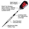 Viper Pitbull 90% Tungsten Soft Tip Darts Diamond Cut and Shark Fin Barrel