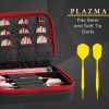 Casemaster Plazma Dart Case with Ruby Zipper