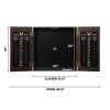 Viper Stadium Cabinet with Shot King Sisal Dartboard & Padded Dart Mat