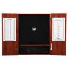 Viper Razorback Sisal Dartboard & Metropolitan Cinnamon Cabinet