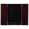 Viper 777 Electronic Dartboard, Metropolitan Mahogany Cabinet & Shadow Buster Dartboard Lights