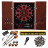 Viper Neptune Electronic Dartboard, "The Bull Starts Here" Throw Line Marker, Blazer 16g Soft Tip Darts, Dart Tip Remover Tool & Tufflex II Dart Tips