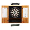 Viper Shot King Sisal Dartboard, Metropolitan Oak Cabinet, Shadow Buster Dartboard Lights & Padded Dart Mat