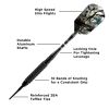 Viper Magic Soft Tip Darts 10 Knurled Rings
