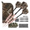 Fat Cat Realtree Hardwoods HD Steel Tip Darts and Casemaster Realtree Hardwoods Deluxe Camouflage Dart Case