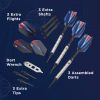 Viper Sidewinder 80% Tungsten Soft Tip Darts Shark Fin Barrel