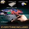 Fat Cat 300Ct Texas Hold'Em Poker Chip Set
